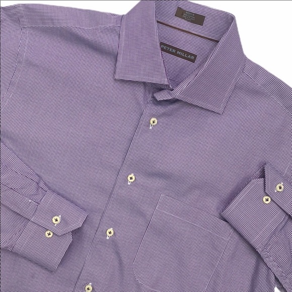 Peter Millar Other - Peter Millar Gingham Plaid Dress Shirt